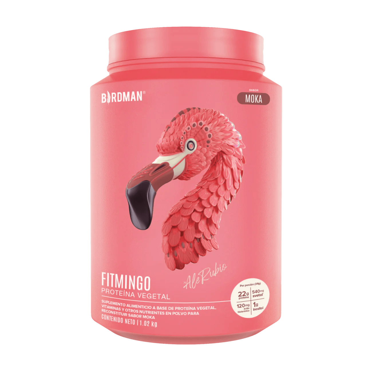 BIRDMAN Fitmingo Proteína Vegetal 1.02 kg Moka 7503037273407