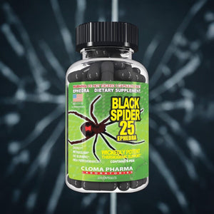 Black Spider Quemador 100 capsulas 859613252258