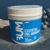 BUM essential pre-entreno 30 servicios sabor BLUE RASPBERRY 850049150248