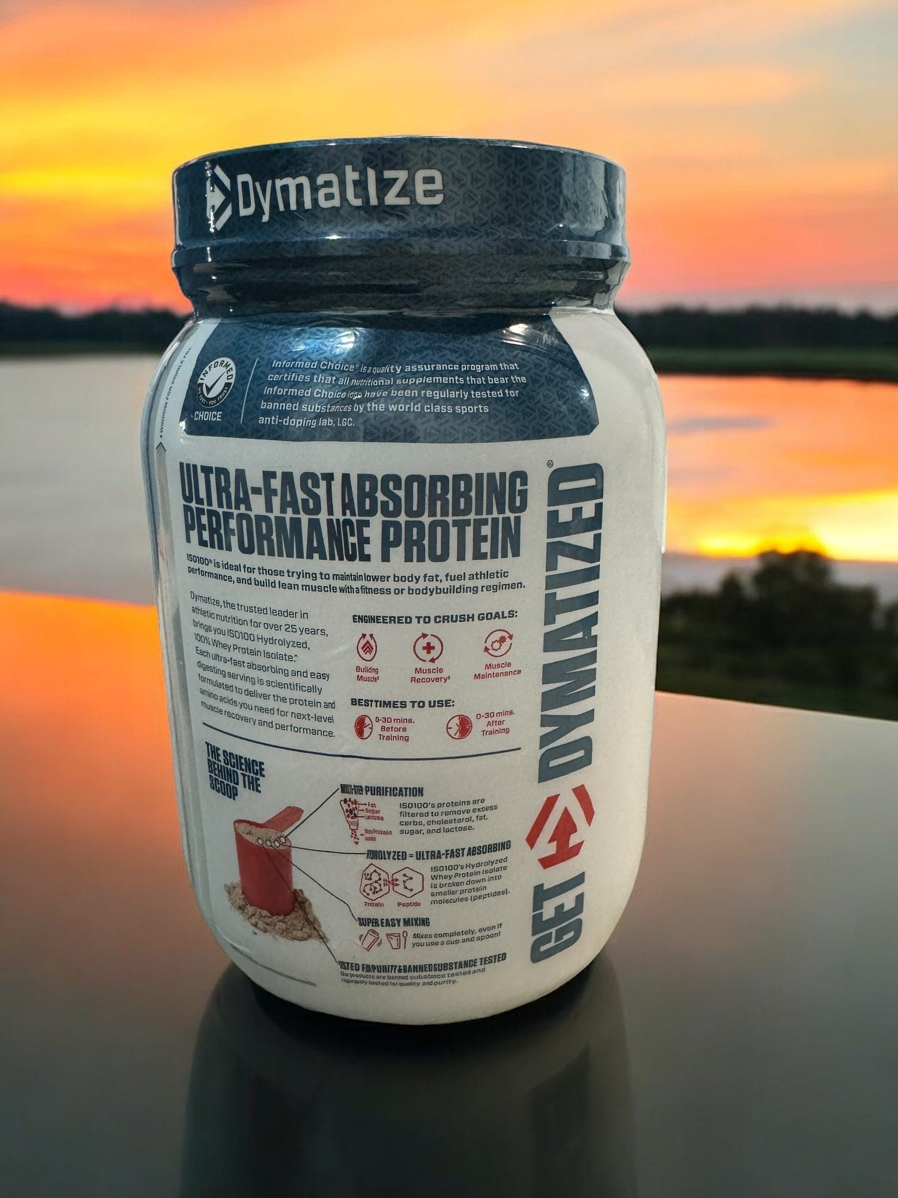 Dymatize ISO 100 610gr