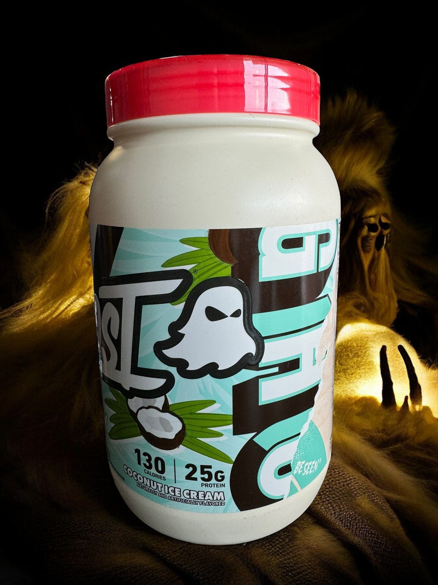 GHOST proteina de suero (whey) 27 servicios sabor Coconut Ice Cream 850001610445