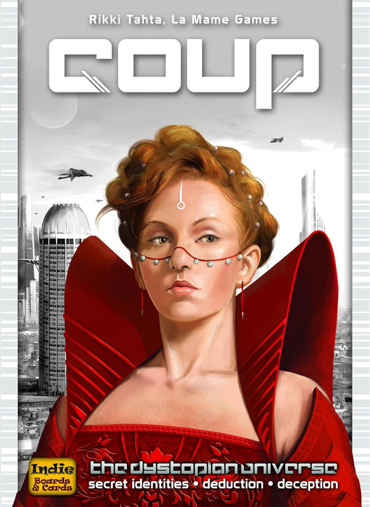 Indie Boards & Cards Juego de Cartas Coup (The Dystopian Universe)