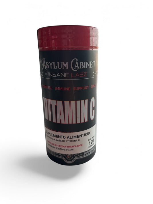 Insane Labz Vitamina C 120 Cápsulas 040232459009