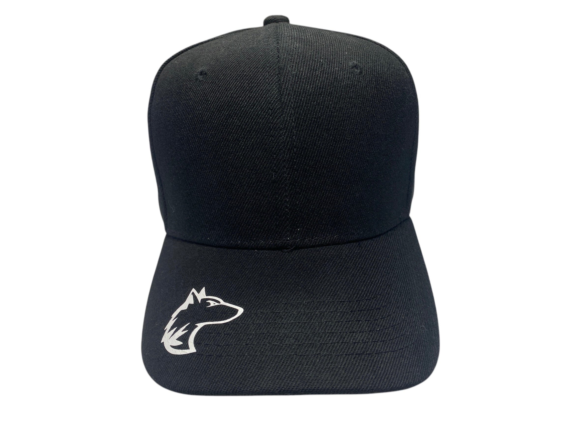 JOSFOX Gorra en sarga de algodón Negro