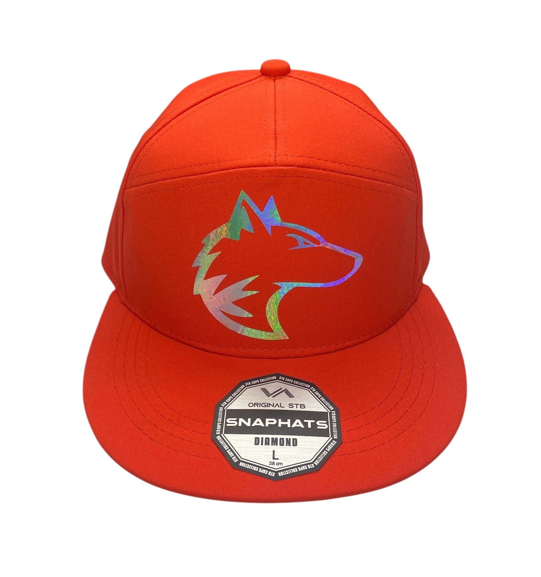 JOSFOX Gorra plana Naranja