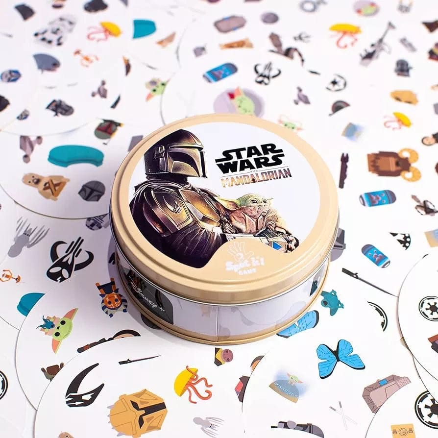 Juego Mesa Dobble Spot It Cartas Mandalorian Star Wars Yoda