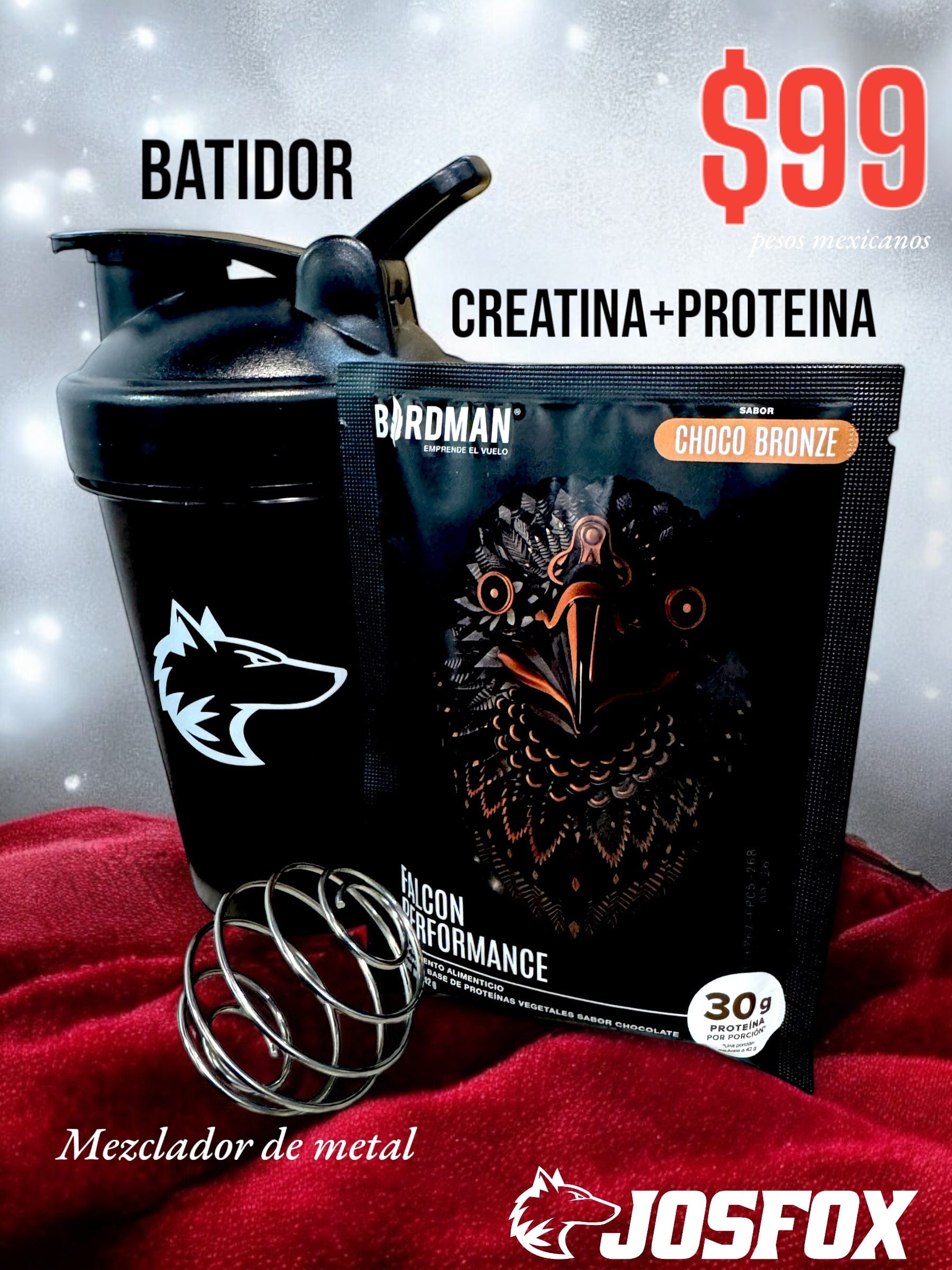 Promo Shaker + toma individual
