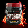 PSYCHOTIC rojo pre-entreno 35 servicios sabor peach mango 040232229121