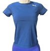 PUMA Playera Basic Running Tee - Mujer Azul / S 4063698755610