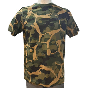 PUMA Playera Casual - Hombre Camuflaje verde / S 4099683704448