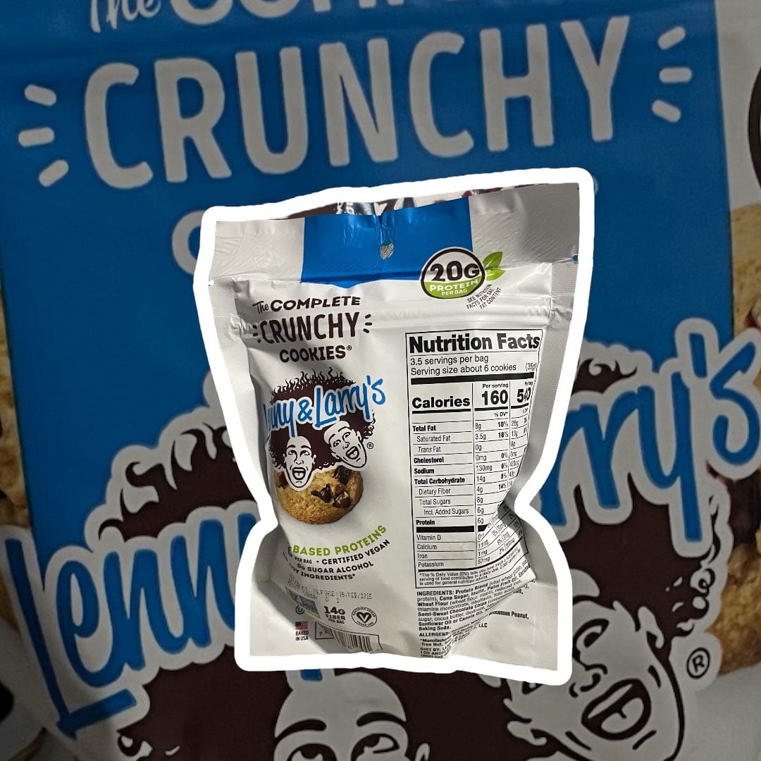 The complete crunchy cookies Lenny & Larry´s sabor chocolate chip 787692871001